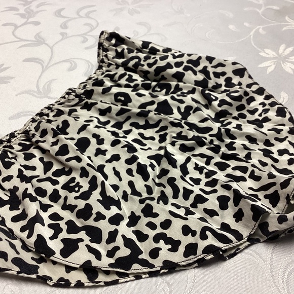 SILK PANTIES SIDE SLIT ANDRES INTIMATES LEOPARD PRINT. as all - Picture 5 of 10